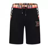 burberry shorts homme pas cher luxe cordon de serrage logo b short noir